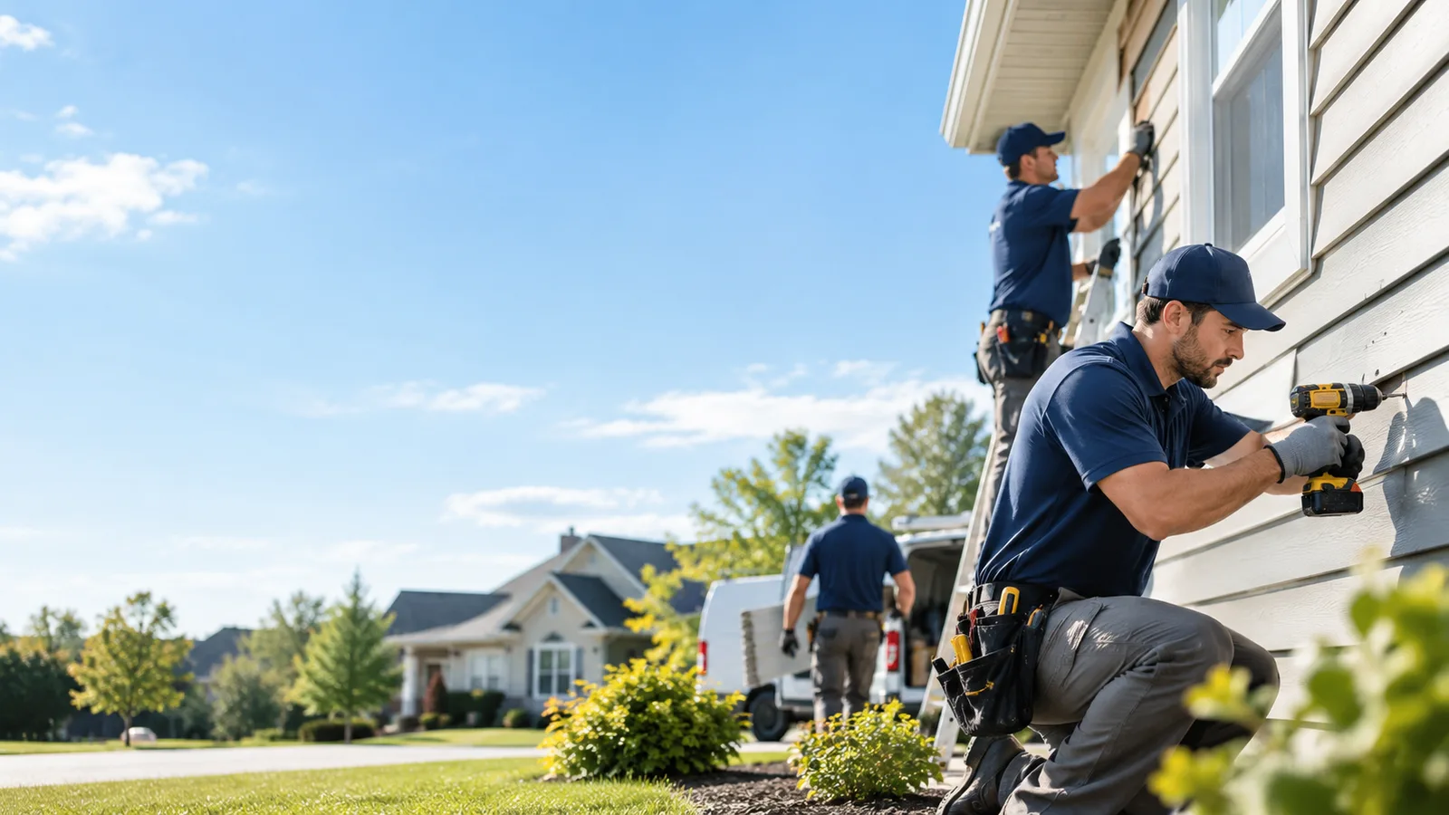 Siding Repair in Mustang, OK